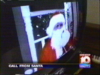 Santa Claus on TV